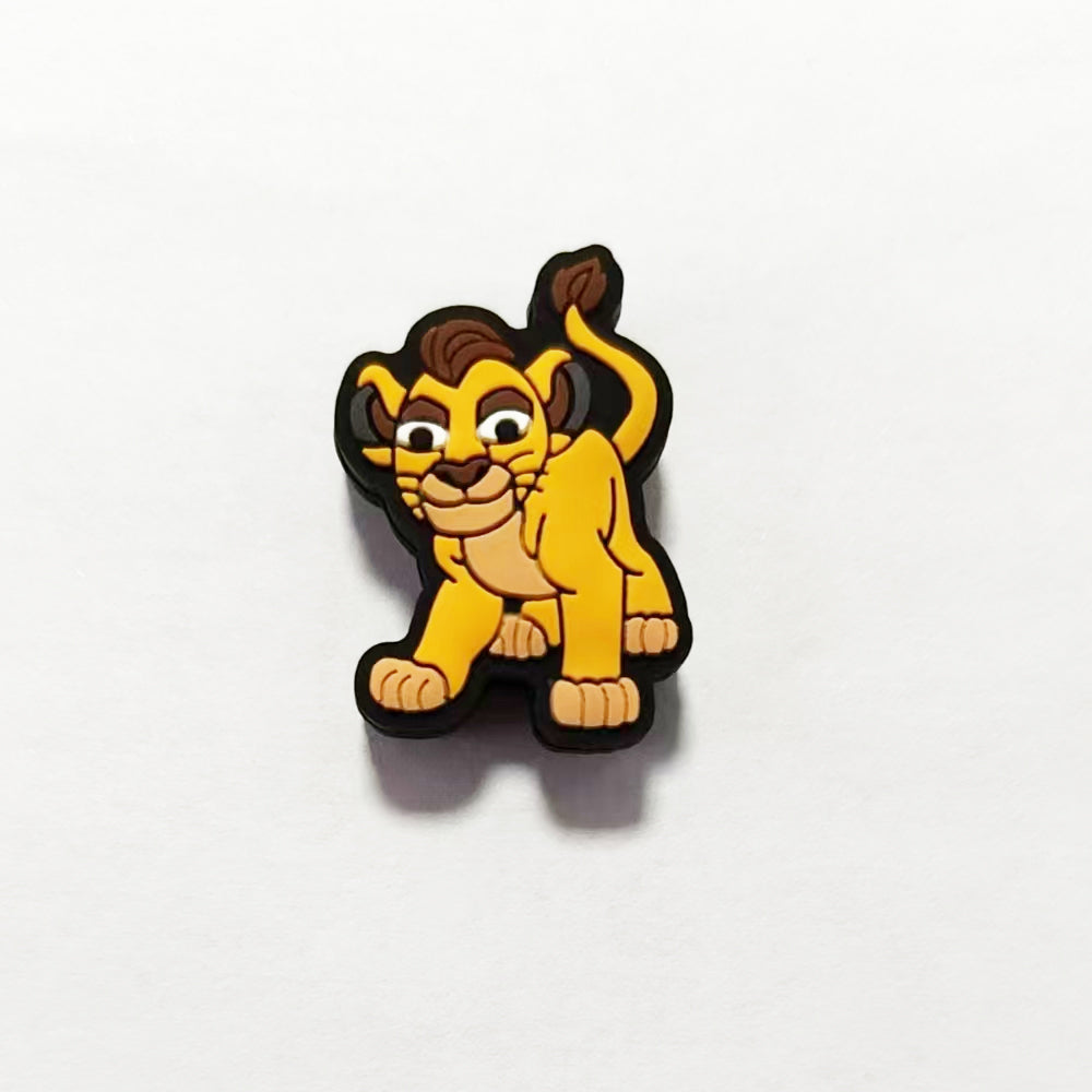 Wholesale 10pcs Silicone Cute Cartoon Animal Cookies Coffee Beads